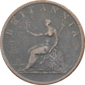 0,5 pensa 1807 wielka brytania b